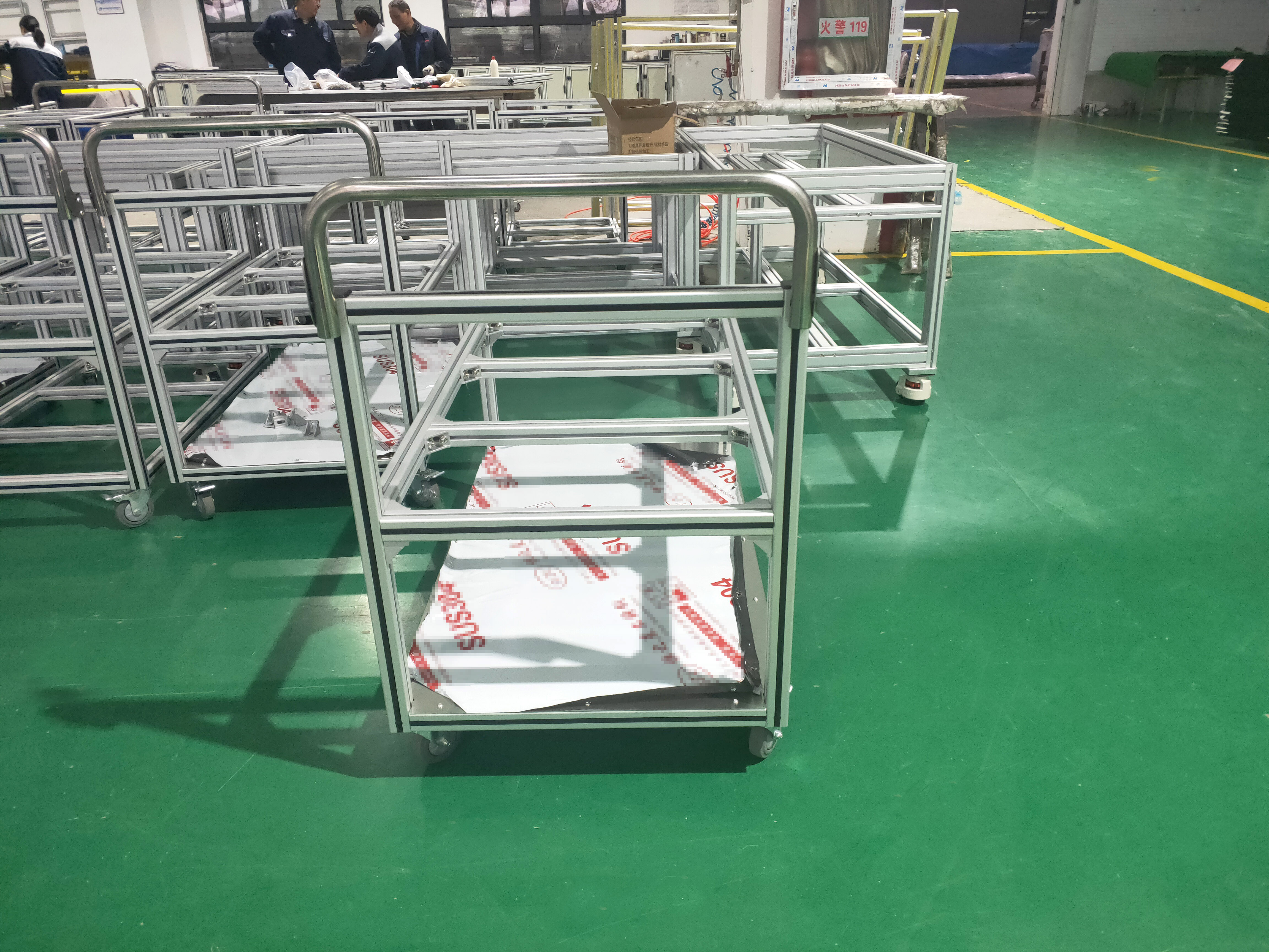 鋁型材小車都是用的什么材料？